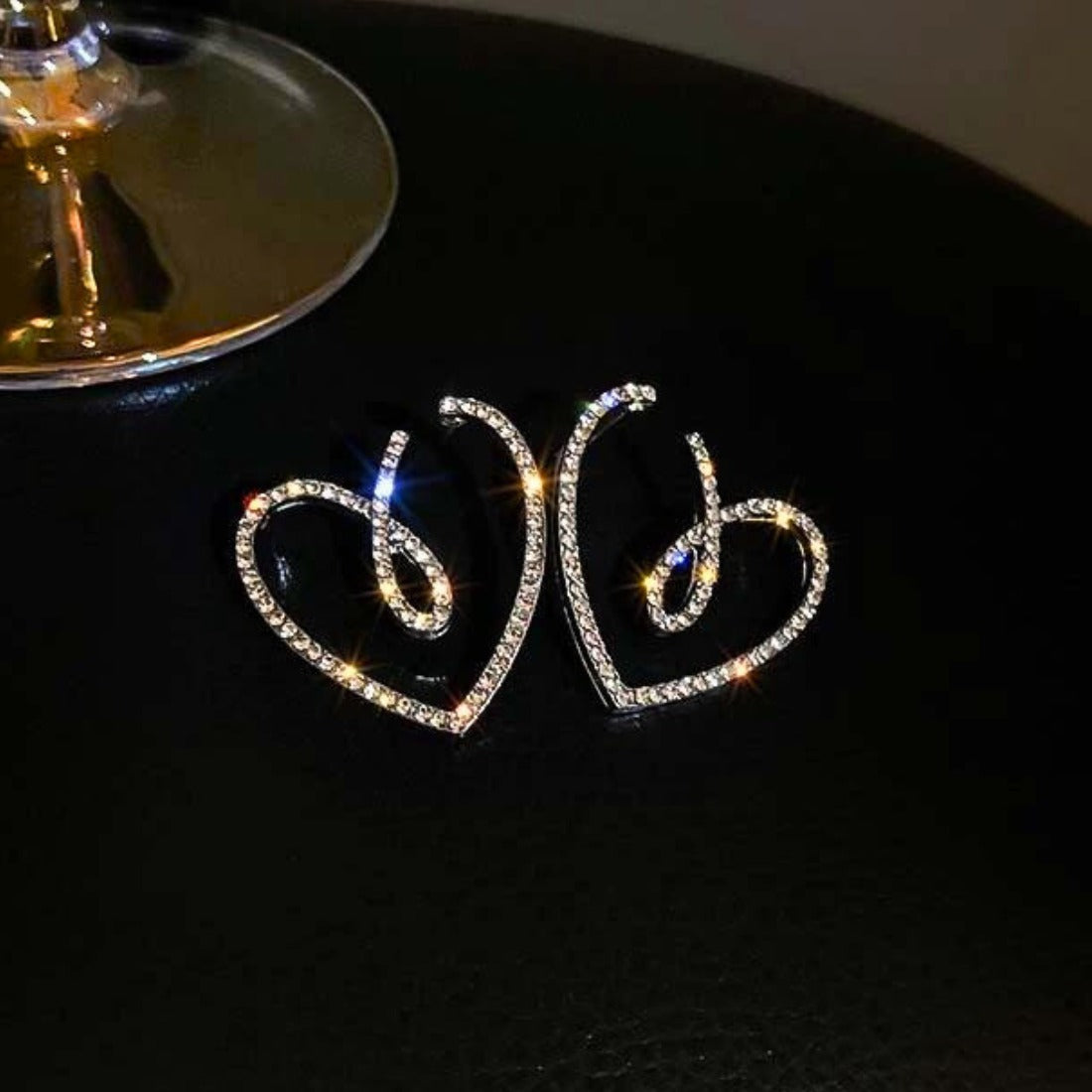 Heart Loop Earrings