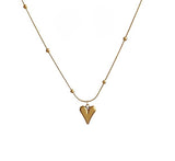 Heart Pendant with Chain | Fashion Jewellery Classic Heart Charm Necklace for girls pendant combo set