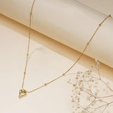 Heart Pendant with Chain | Fashion Jewellery Classic Heart Charm Necklace for girls pendant combo set