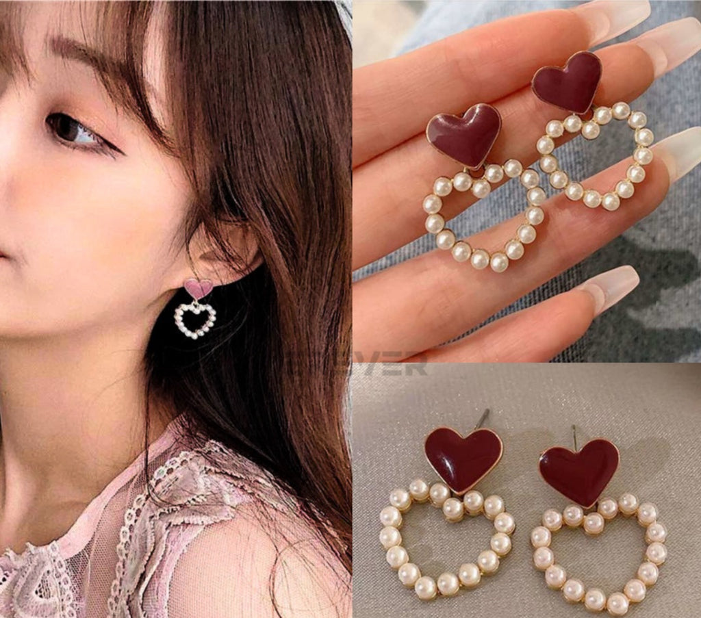 Vine Heart Earrings