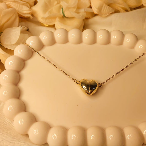 Korean Magnetic Heart shape Pendant for girls & Womens
