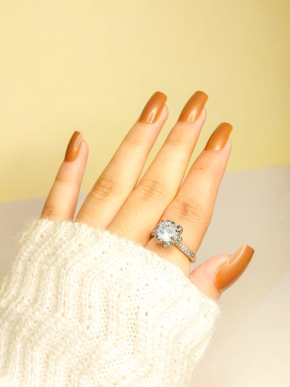 Emily in Dreams Solitaire Ring