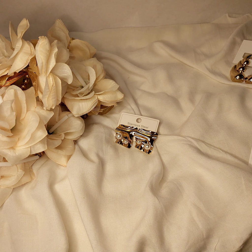 8 Combo Pack of Anti-Tarnish Korean Earrings for Women & Girls | Trendy Daily Wear Jewellery