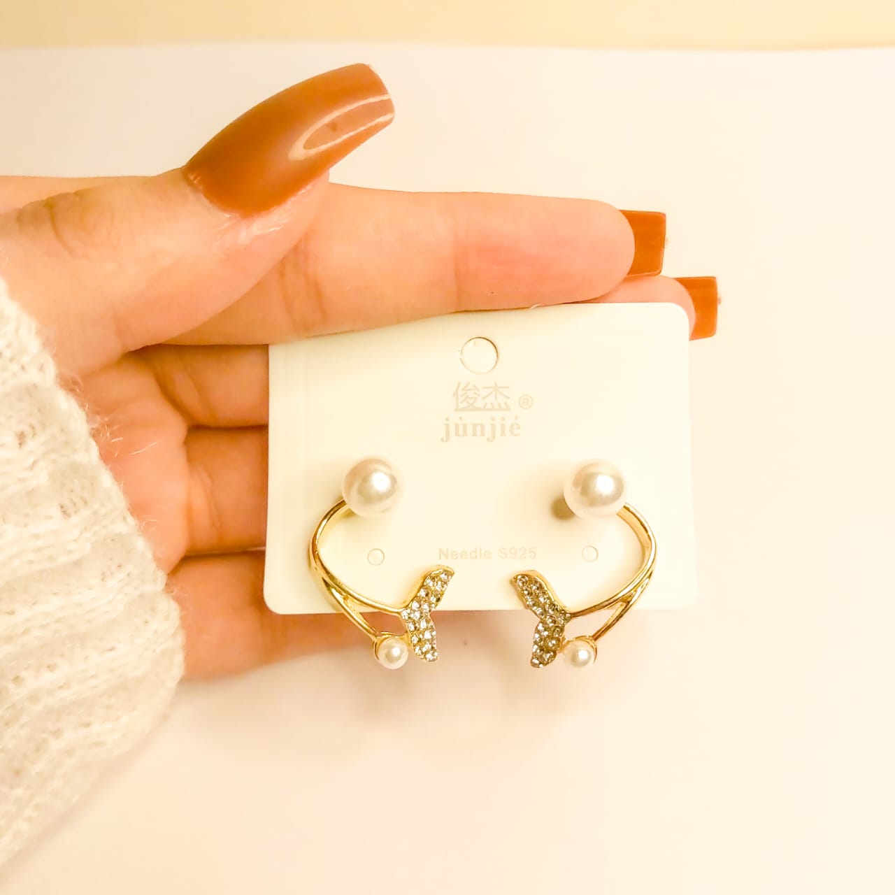 Earrings for Women Fashion Pearl Stud