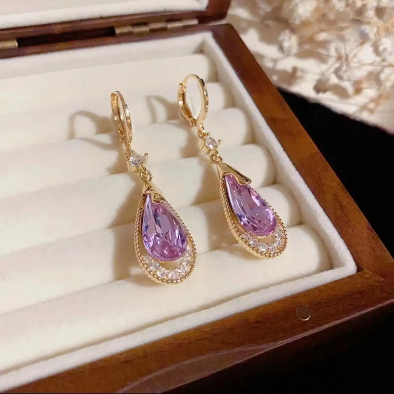 Dangle Water Drop Earrings