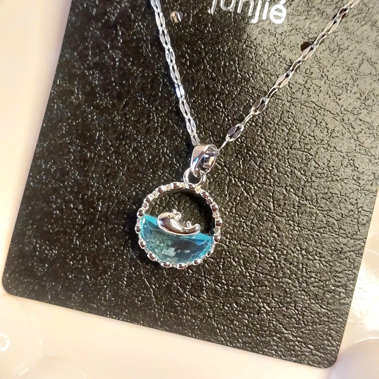 💙🐬 Ocean Dream Dolphin Pendant Necklace ✨️