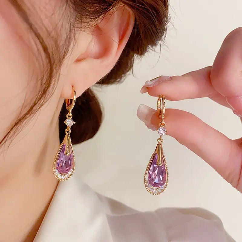 Dangle Water Drop Earrings