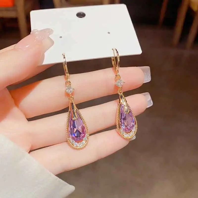 Dangle Water Drop Earrings