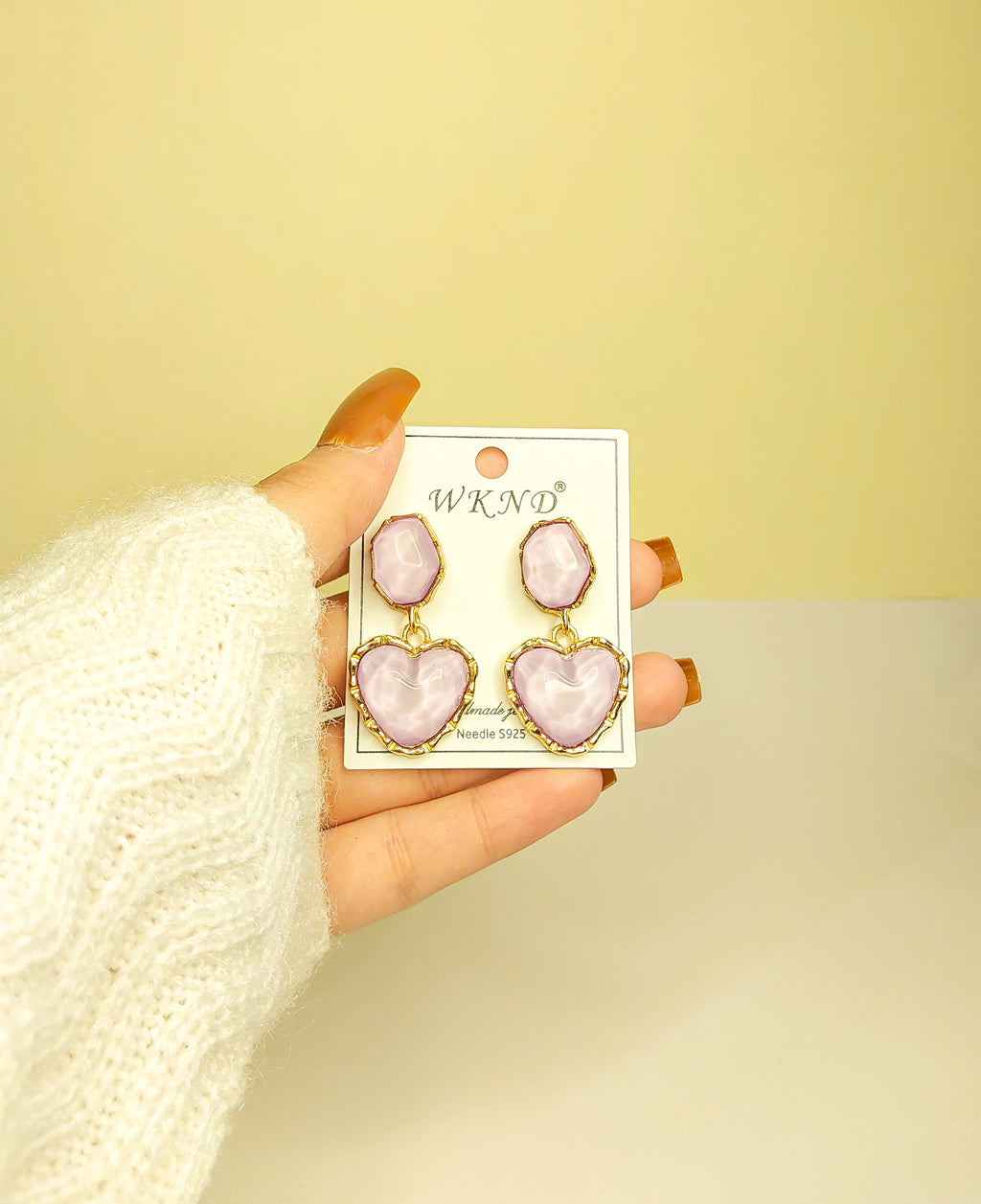 SHINOBU LILAC LOVE EARINGS 💜✨️