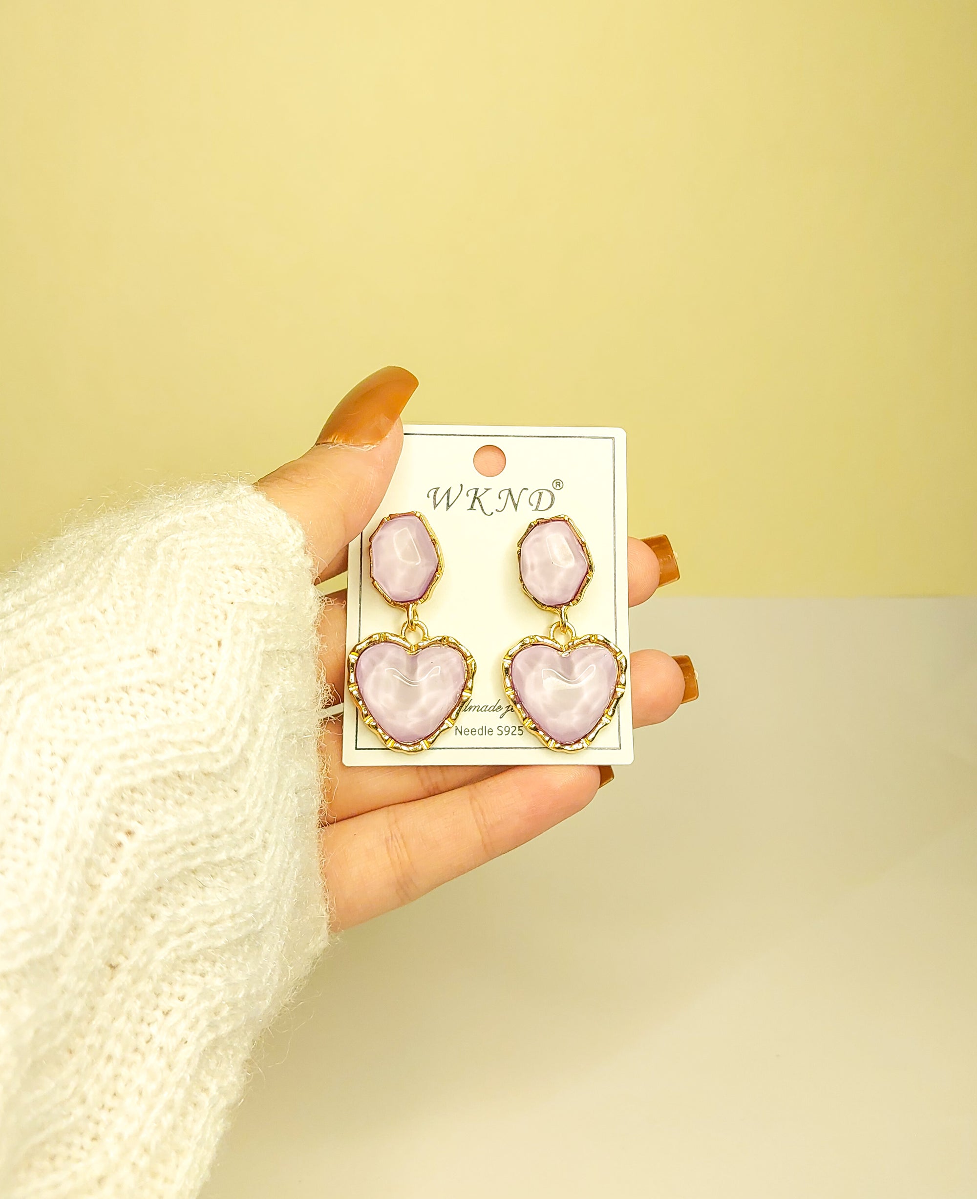 SHINOBU LILAC LOVE EARINGS 💜✨️