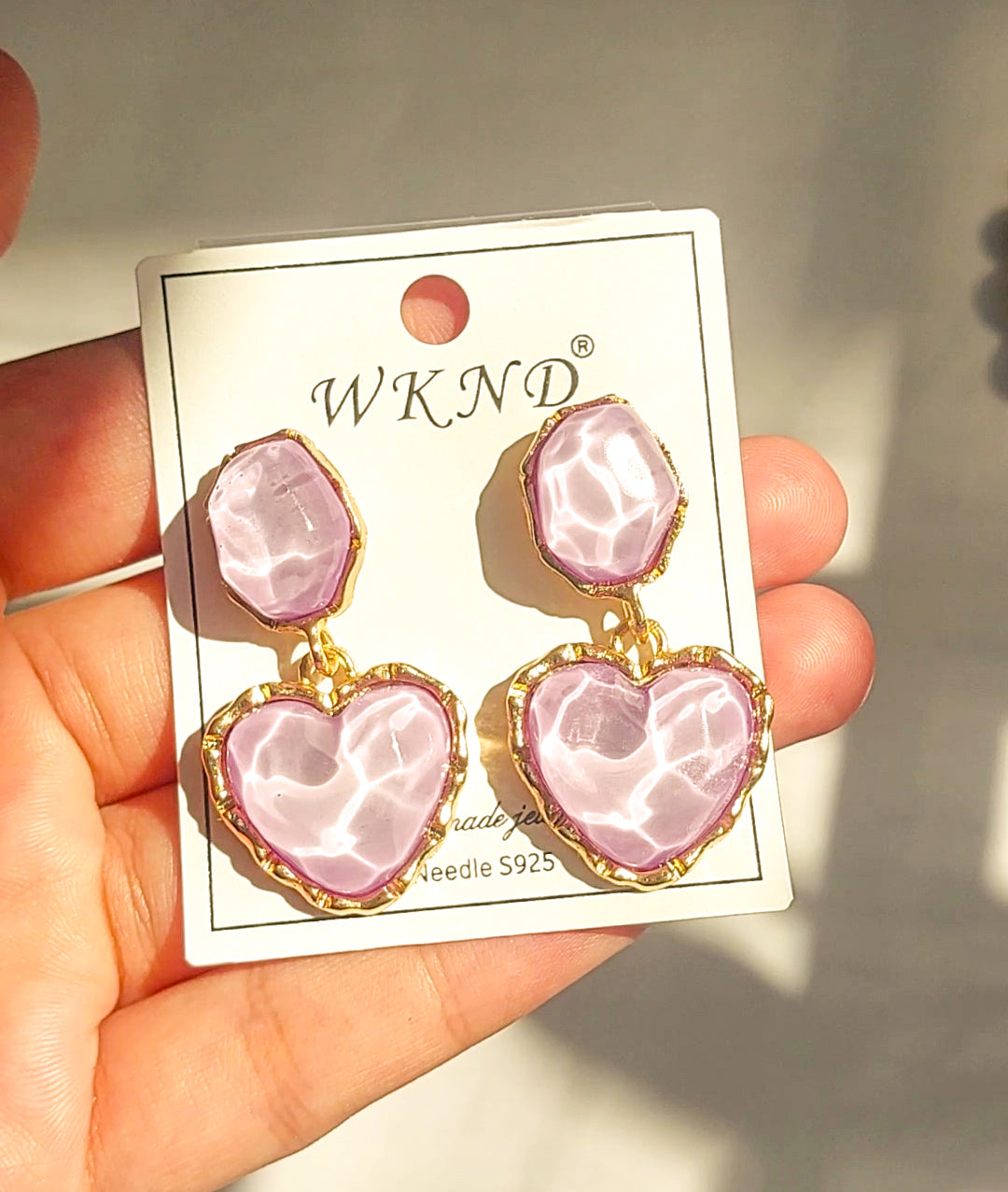SHINOBU LILAC LOVE EARINGS 💜✨️