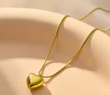 Heart Pendant with Chain | Fashion Jewellery Classic Heart Charm Necklace for girls pendant combo set