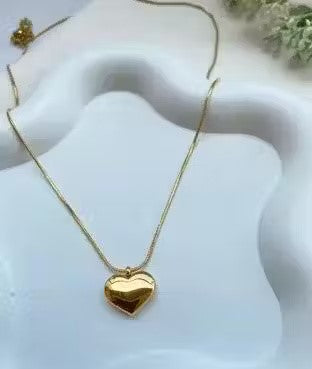 Heart Pendant with Chain | Fashion Jewellery Classic Heart Charm Necklace for girls pendant combo set